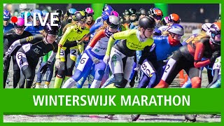 LIVE Winterswijk marathon op natuurijs [upl. by Ambert573]