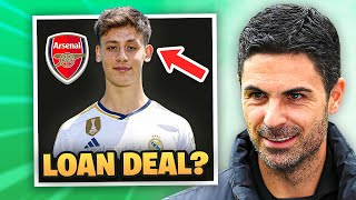 Arsenal SIGNING Real Madrid Wonderkid on LOAN [upl. by Mages]