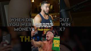 Austin Theory Found Out He Was Winning MITB That Day [upl. by Emlynne]