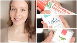 Healthy Hygiene Haul  Natural Bathroom Products amp More [upl. by Thorner]