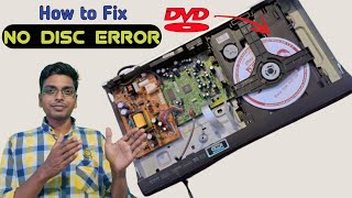 dvd player no disc problem hindi  lg dvd no disc error [upl. by Urbannal]