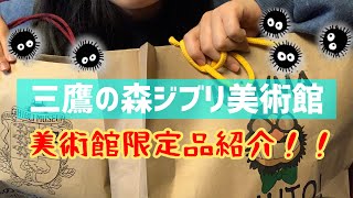 【美術館限定品】三鷹の森ジブリ美術館で買ってきた商品紹介をやってくぞ！ [upl. by Panter]