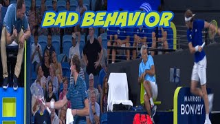 Medvedev Tsitsipas amp Zverev’s Poor ATP Cup Behavior [upl. by Cassandry]