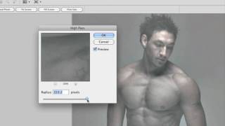 Photoshop Editing  Desaturate  High Pass  Moody [upl. by Reste]