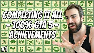 The Quest For Everything It Only Took Over 9000 Hours  GTA 5 100 Achievements  Part 1 [upl. by Oruasi]