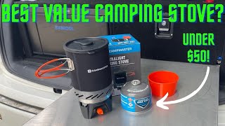 Ultimate compact camping stove best gas burner campmaster ultralight hiking stove ultra jet Jetboil [upl. by Iain]