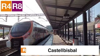 Castellbisbal R4 R8  Civia  447  OUIGO 108 [upl. by Suryc442]