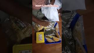 Sweets and Snacks Packing Shri Mangalya Foods Srirangam [upl. by Sari270]