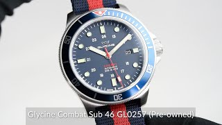 Glycine Combat Sub 46 GL0257 Preowned [upl. by Lorac248]