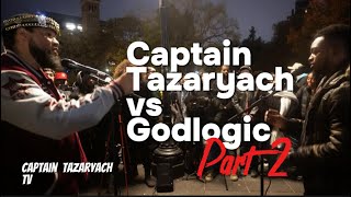 Captain Tazaryach vs Godlogic Part 2 Is Salvation for Gentiles [upl. by Apoor10]