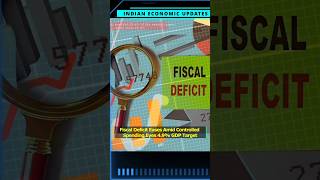 Fiscal Deficit Eases Amid Spending Eyes 49 GDP Target fiscaldeficit gdp capitalexpenditure [upl. by Aehta688]