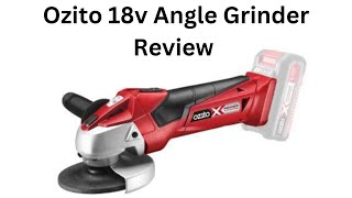 Ozito 18v Angle Grinder Review [upl. by Folly]