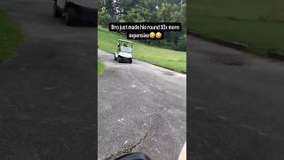 This Might Be The Biggest Golf Cart Fail Ever [upl. by Nytsyrk]