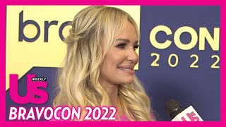 RHOC Taylor Armstrong Reacts To Kyle Richards amp Kathy Hilton Drama  BravoCon [upl. by Naie]