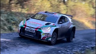 BEST OF RALLY CAMBRIAN NORTH WALES 2024 FLAT OUT [upl. by Fancie458]