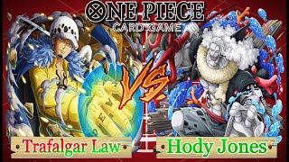 Trafalgar LawRG VS Hody JonesG  Round 2  OP06 Locals  One Piece TCG [upl. by Adele]