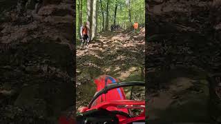 Rock Garden Hill beta300 enduro dirtbike trials [upl. by Judi707]