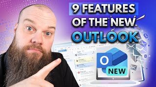 9 AMAZING Features of the New Outlook in Microsoft 365 [upl. by Kirschner]