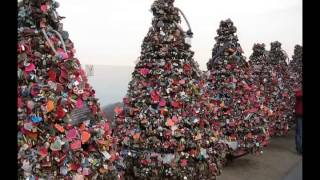 10 Awesome Love Locks Locations From Around The World [upl. by Anelec]