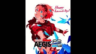 Episode Aigis The Answer launch artwork from Azusa Shimada P3R Character Designer 💛 shorts [upl. by Dehnel]