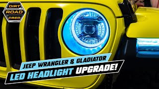 Elite LED Headlights Jeep Wrangler or Gladiator Diode Dynamics [upl. by Lydnek]