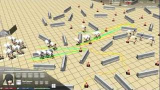 RTS A Pathfinding with squads [upl. by Aissatsana]