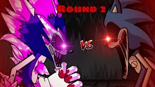 FNF Sonicexe Xenophanes Vs SonicEYX Round 2 DC2 ANIMATION [upl. by Worthington31]