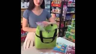 2in1 Foldable Shopping Cart lifetvonline ytshorts [upl. by Llerral]