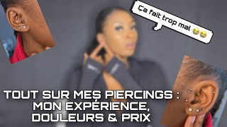 TALK 💬  tout sur mes 15 piercings  smiley nez oreilles… rejets douleurs amp cicatrisation [upl. by Annawot]