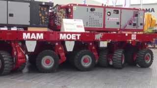 Mammoet SPMT at Bauma 2013 [upl. by Naima471]