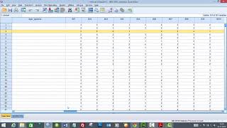 SPSS Replace Missing Values Kayıp Veri [upl. by Aliled]