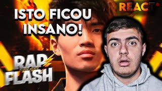 Português Reagindo a Kwon Cobra Kai  CORAÇÃO DE COBRA  Flash Beats [upl. by Annaej]