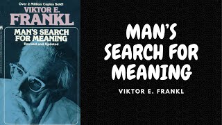 MANs SEARCH FOR MEANING FULL AUDIOBOOK [upl. by Nenerb]