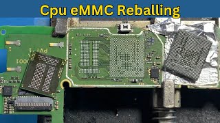 Cpu Emmc Reballing  Mobile Repairing  Ic Reballing [upl. by Annais]