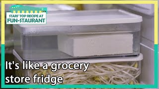 Its like a grocery store fridge Stars Top Recipe at FunStaurant EP1195  KBS WORLD TV 220418 [upl. by Niamert]