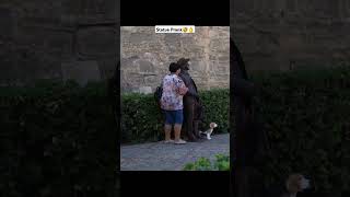 Statue Prank 🤣✨👌 statue prankviedo trending viralvideo viralshorts funnycomedy bollywood [upl. by Messab52]