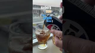 1 Minute Drinking Videos Iceberg Rum iceberg water drinking daydream [upl. by Selle]