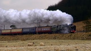 BR Standard 8 Pacific 71000 Duke Of Gloucester Blitzes Beattock Bank at 57mph 2008 [upl. by Shannen497]