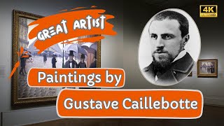 Gustave Caillebotte His successful combination of realism and impressionism styles is delightful [upl. by Annocahs]