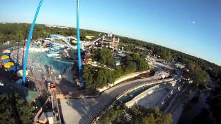 Schlitterbahn SkyCoaster in New Braunfels TX [upl. by Garap917]