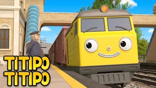 TITIPO TITIPO S1🚂  24 मिस्टर हर्ब के लिए मुश्किल भरा दिन।  Hindi Cartoons  टीटीपो टीटीपो हिंदी [upl. by Kirimia766]