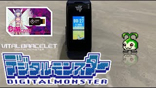 DIGIMON Vital Bracelet  Vital Hero  TANEMON  EX3 Fairimon DiM Log 2 [upl. by Nosak]