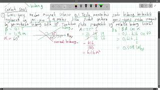 induksi elektromagnetik part 1 fluks magnetik [upl. by Leterg985]