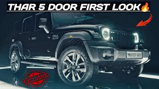 Mahindra 5 Door Thar First Look  ‘THE’ SUV  Mahindra Thar ROXX  Thar ROXX [upl. by Frohman]