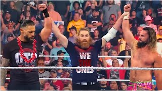 WWE Nov 20 2024  Finally Sami Zayn Convinces Seth Rollins To Join The OTC Bloodline [upl. by Ailedo]