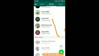 How to hide muted statuses in whatsapp whatsapp muted update feature [upl. by Nylatsyrc988]