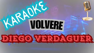 VolvereKARAOKEDiego Verdaguer [upl. by Rossi]