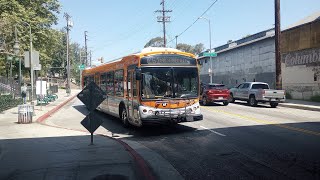 2009 LACMTA NABI Metro 45C 8385 [upl. by Nyrok]