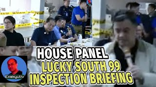 HOUSE PANEL CONDUCT INSPECTION AT BRIEFING SA POGO HUB FACILITIES  EXEKYUTIV [upl. by Elokkin]