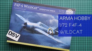 Arma Hobby 172 F4F4 Wildcat 70065 Review [upl. by Stiles]